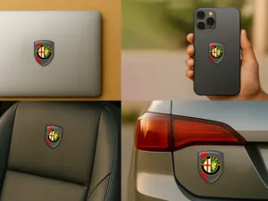 Alfa Romeo Badges Auto Sur Mesure Résistants Pro Qualité